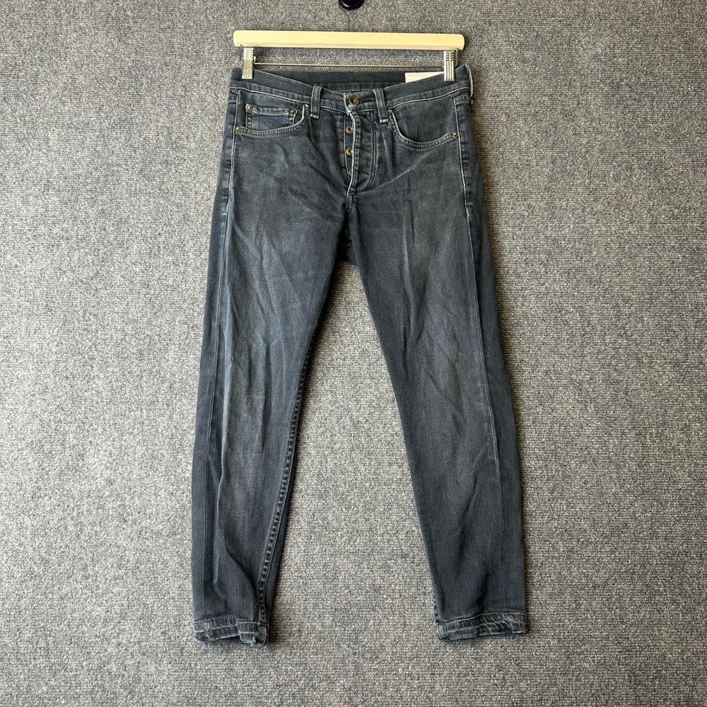 Rag & Bone Jeans Womens 28 Gray Fit 1 Extra Slim Minna Dark Wash Denim Skinny